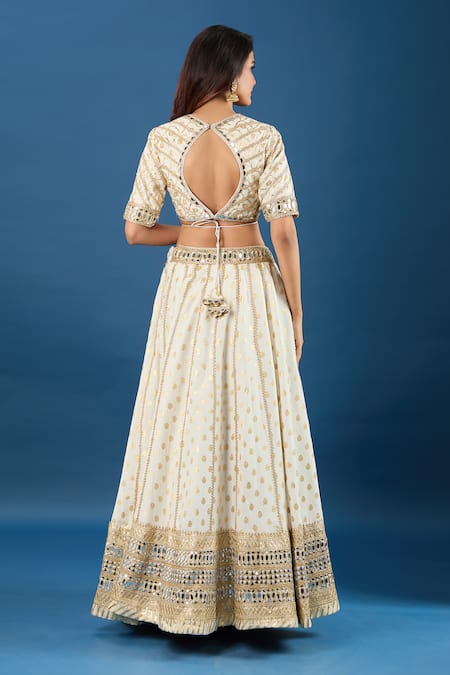 Samyukta Singhania Mirror Work Lehenga Set 