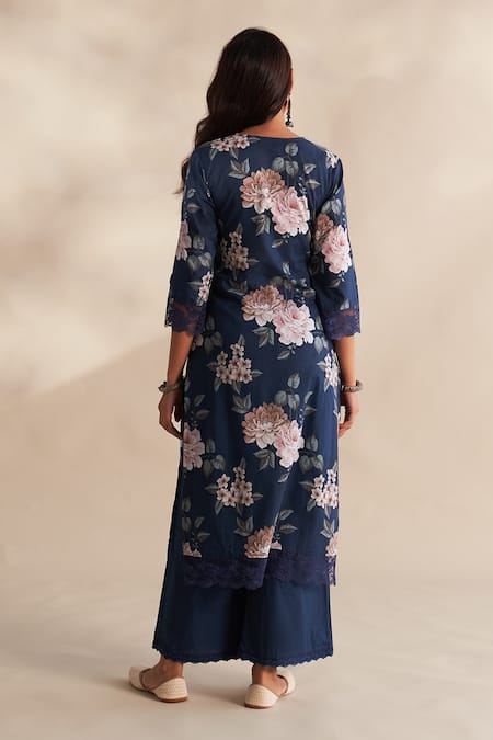 Roze Hania Printed Kurta Set 