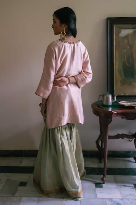 Shorshe Clothing Anisha Kurta With Sharara 
