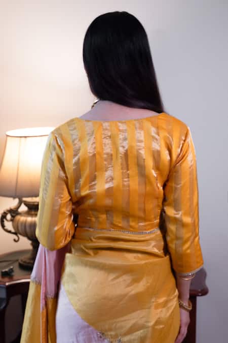 Shorshe Clothing Nursat Stripe Pattern Blouse 