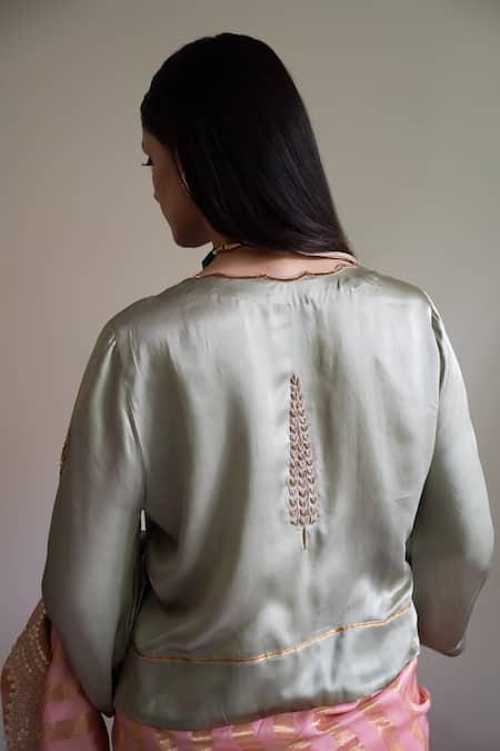 Shorshe Clothing Ashok Scallop Blouse 