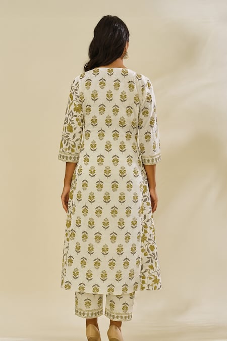 Thee Modern Roots Baagh Print Kurta Set 