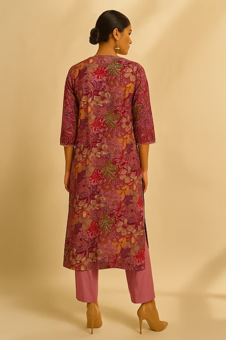 Thee Modern Roots Printed Kurta Set 