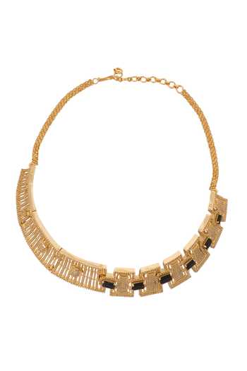 Shop Nazaakat By Samara Singh Gold Plated Imitation Diamonds And Blue Embellished Necklace Set Online at Aza Fashions Shop_Nazaakat By Samara Singh_Gold Plated Imitation Diamonds And Blue Embellished Necklace Set _Online_at_Aza_Fashions