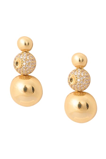 Buy_Nazaakat By Samara Singh_Gold Plated Faux , Stone Embellished Necklace Set _Online_at_Aza_Fashions