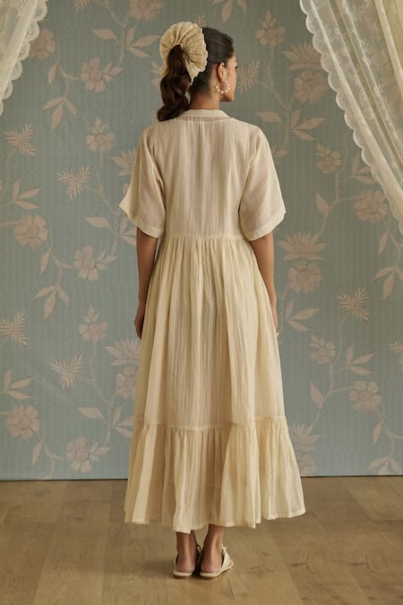 Kritika Dawar Azra Hand Embroidered Front Open Tunic 