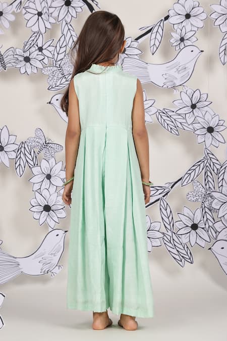 LA Dee DA 3D Floral Embroidered Jumpsuit 