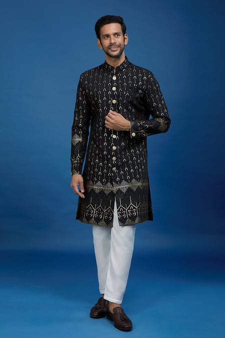 Arihant Rai Sinha Thread & Sequin Work Sherwani Set