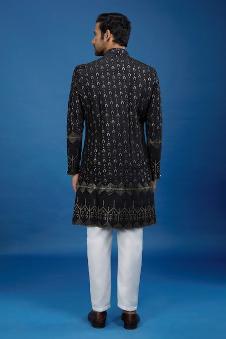 Arihant Rai Sinha Thread & Sequin Work Sherwani Set