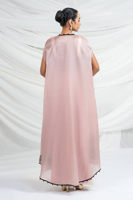 Ellemora Fashions Floral Frenzy Embroidered Cape Skirt Set Online at Aza Fashions Ellemora Fashions_Floral Frenzy Embroidered Cape Skirt Set _Online_at_Aza_Fashions