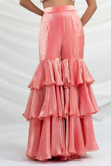 Ellemora Fashions_Jewel Whisper Embroidered Blouse & Palazzo Set _at_Aza_Fashions