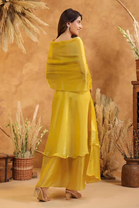 B'Infinite Sunshine Aura Flow Gown 