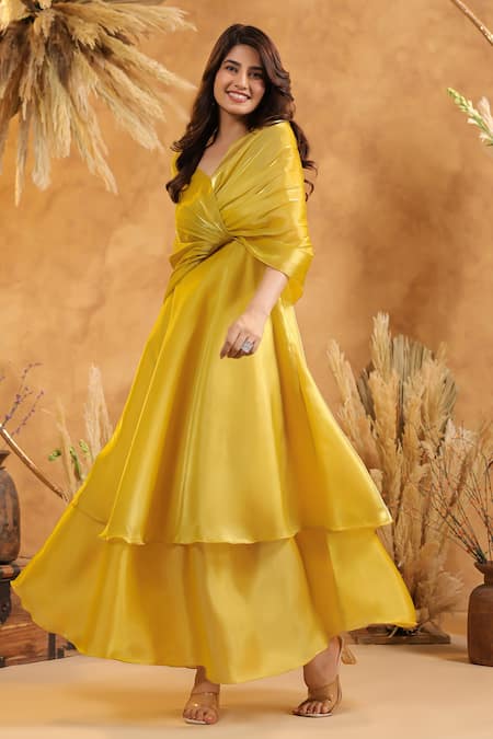 B'Infinite_Sunshine Aura Flow Gown _at_Aza_Fashions