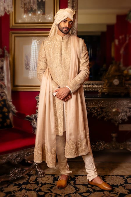 Dolly J Sirocco Thread Embroidered Sherwani Set