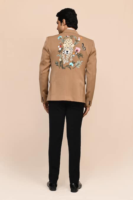 Aryavir Malhotra Embroidered Blazer 