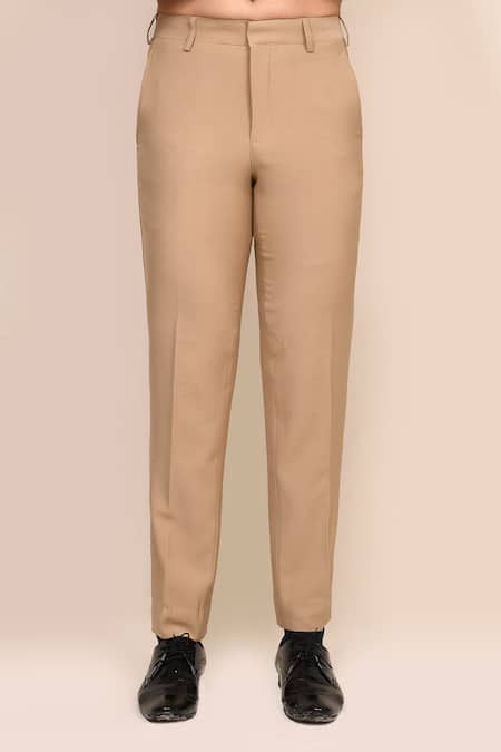 Buy_Aryavir Malhotra_White Terrycloth Embroidery Hand Work Jacket And Pant Set _Online_at_Aza_Fashions