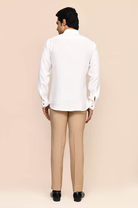 Aryavir Malhotra White Tiger Work Shirt 