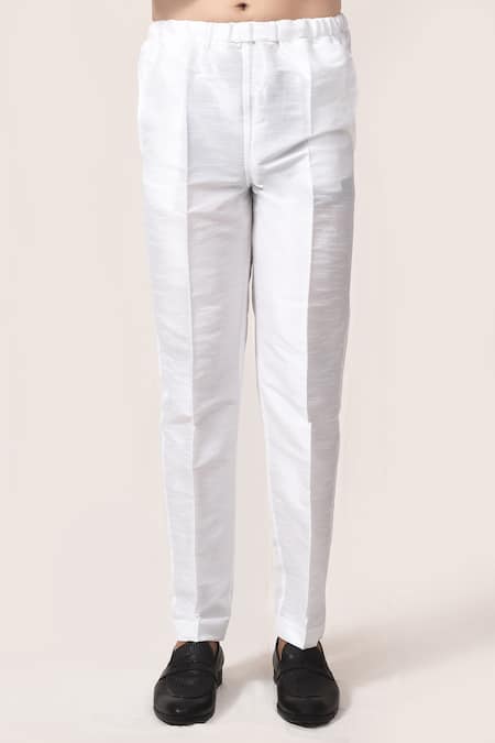 Arihant Rai Sinha_Navy Embroidery Floral Sherwani Set _Online_at_Aza_Fashions