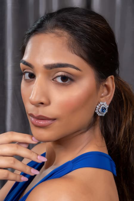 Ananta Jewels Sapphire Studs 