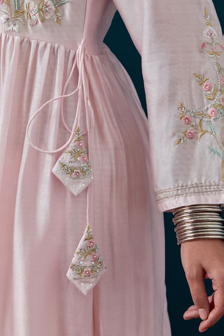 Anantaa By Roohi Yoke Embroidered Anarkali With Pant at Aza Fashions Anantaa By Roohi_Yoke Embroidered Anarkali With Pant _at_Aza_Fashions