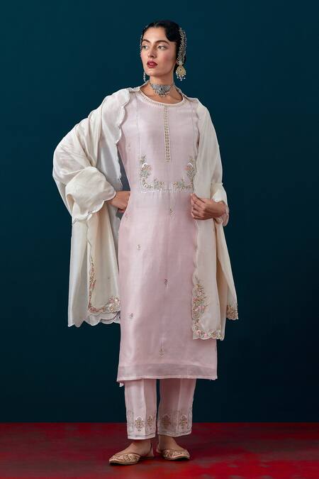 Anantaa By Roohi_Silk Chanderi Dupatta _Online_at_Aza_Fashions