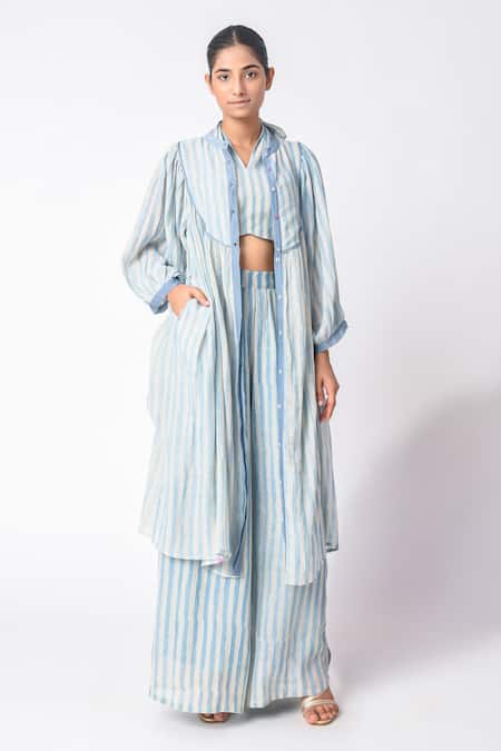 JAYATI GOENKA Printed Jacket Pant Set 