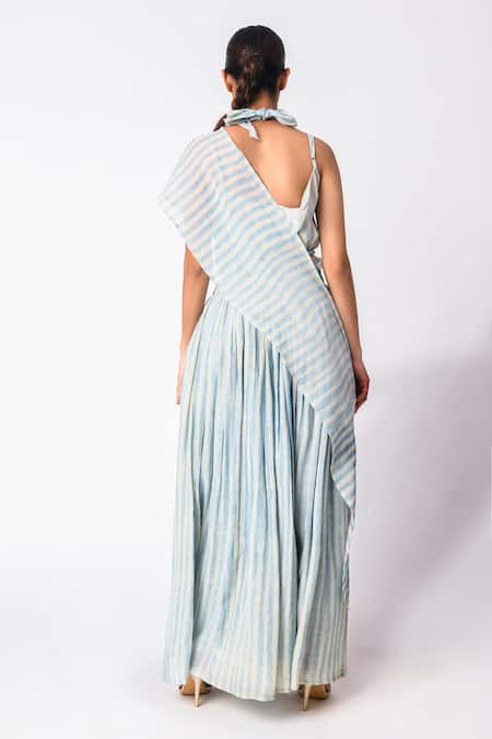 JAYATI GOENKA Chanderi Silk Printed Skirt Set 