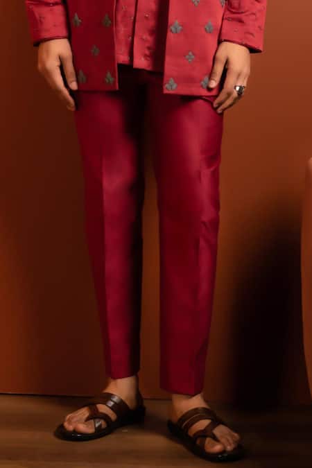 Buy_Kaaj Button_Knotty Affair Kurta Bundi Set 