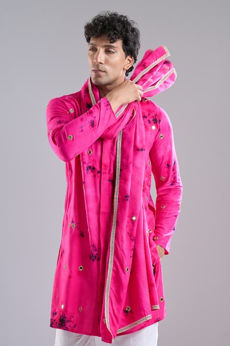 Arihant Rai Sinha Mirror Work Kurta 