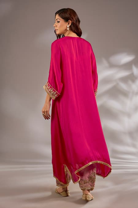 Studio A Dori Embroidered A-Line Kurta Set 