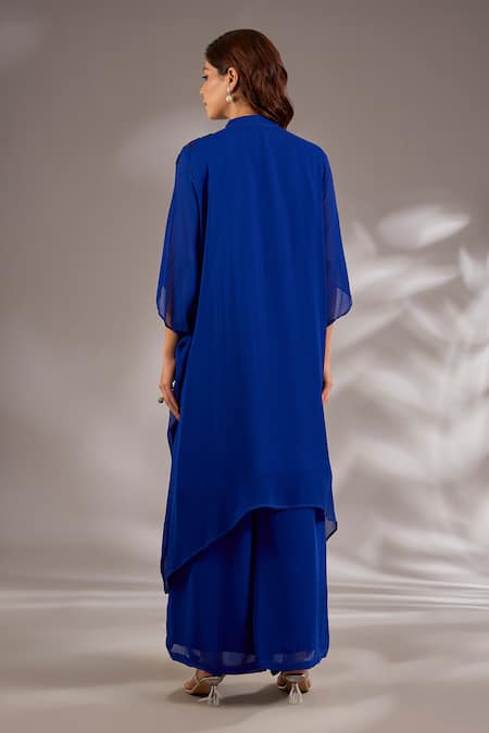 Studio A Sequin Embroidered Kaftan With Pant 