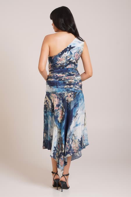 Advait Nuri One Shoulder Dress 