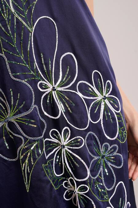 Advait_Ren Embroidered Dress _Online_at_Aza_Fashions