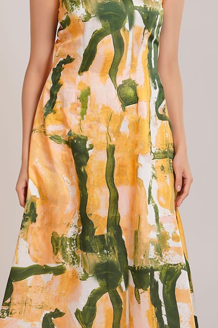 Advait_Ceri Printed Dress _Online_at_Aza_Fashions