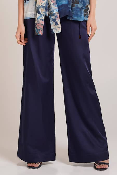 Advait_Nuri Printed Wrap Top & Pant Set _Online_at_Aza_Fashions