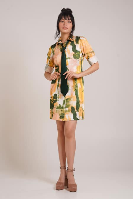 Advait Ceri Printed Blazer Dress