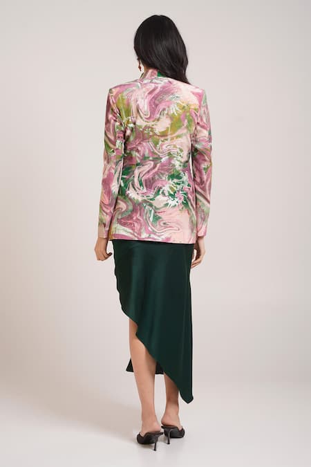 Advait Ira Embroidered Blazer Set 