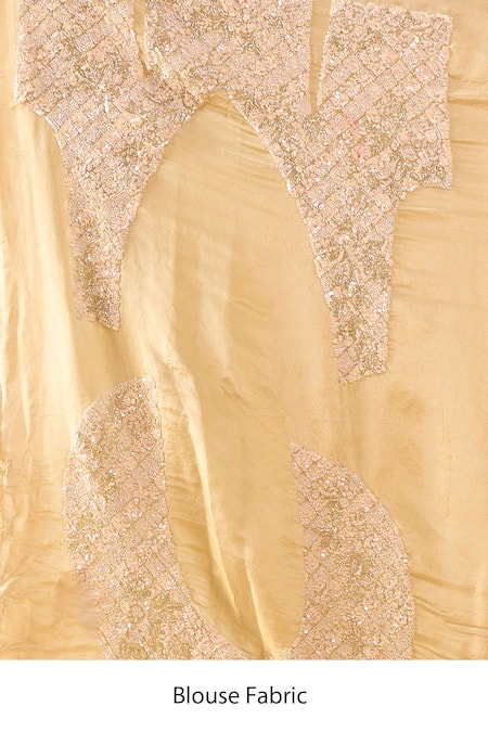 Shop_Azeera_Green Embroidery Aqua Saree With Unstitched Blouse Piece _Online_at_Aza_Fashions