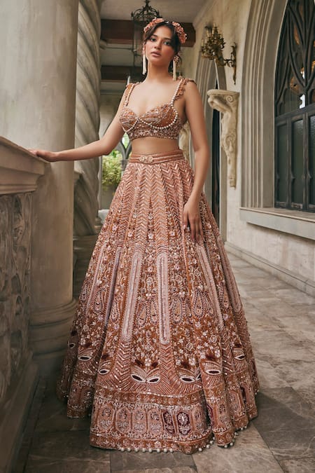 Jigar & Nikita Golden Hour Lehenga Set 