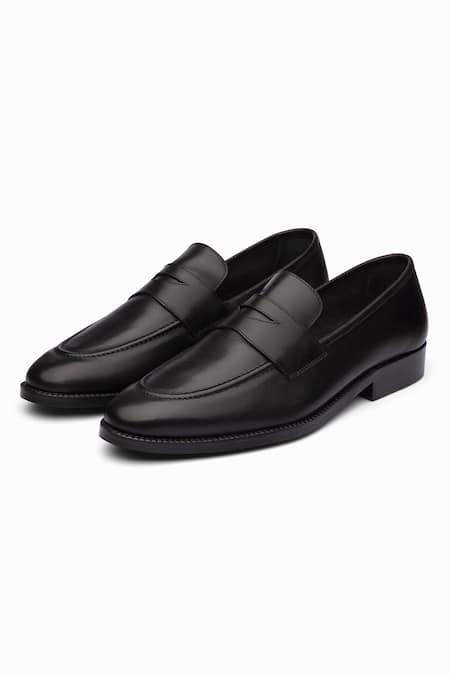 3dm Lifestyle Black Soft Unlined Penny Loafers 