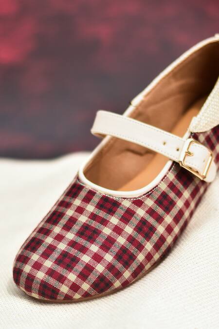 Around Always_Red Zoe Mary Janes _Online_at_Aza_Fashions