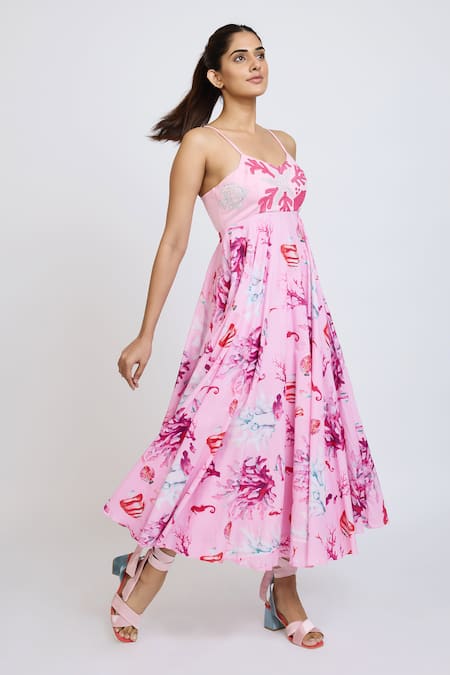 Dev And Viv Floral Print Dress 