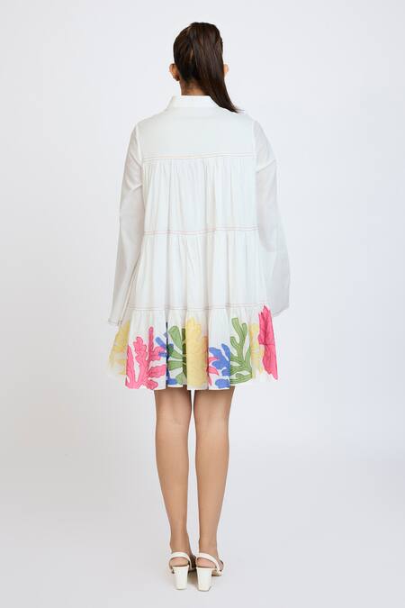 Dev And Viv Printed Shirt Dress 