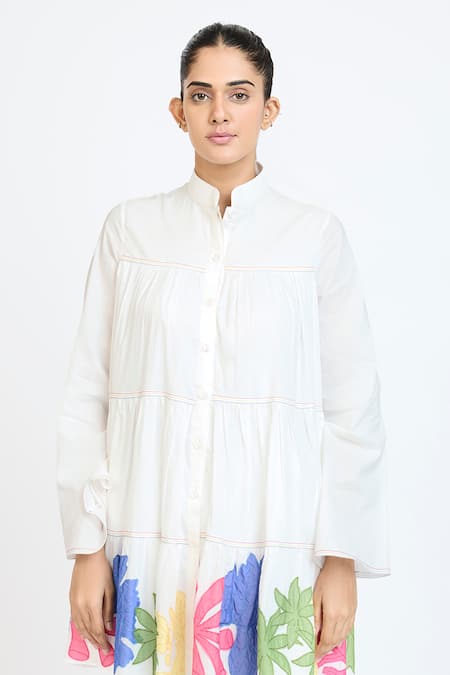 Dev And Viv Printed Shirt Dress 