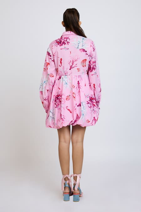 Dev And Viv Floral Pattern Dress 