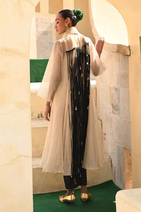 Swati Vijaivargie Tribal Embroidered Kurta Set 