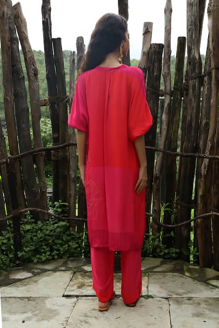 Basil Leaf Printed Kurta & Pant Set 