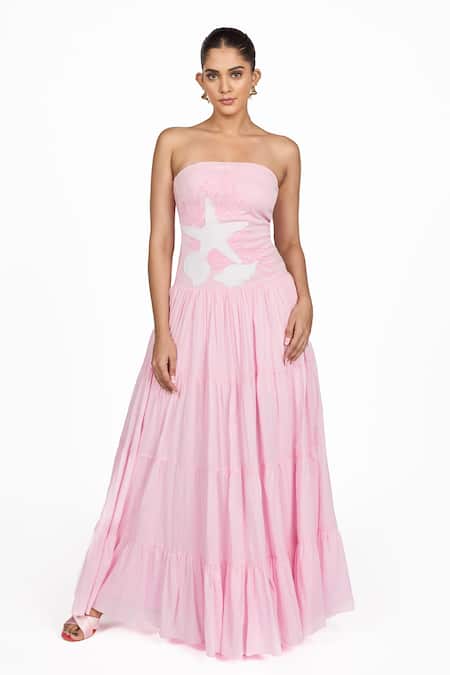 Dev And Viv Star Fish Pattern Dress 