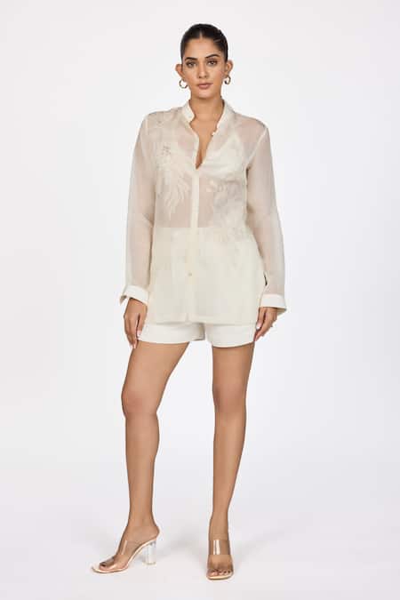 Dev And Viv Embroidered Shirt 