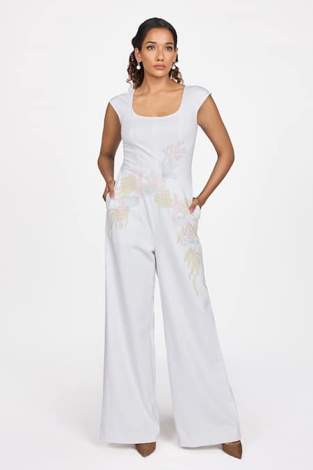 Dev And Viv Floral Patterm Jumpsuit 